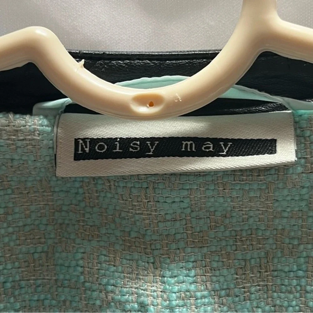 Noisy May‎ Teal and Black Jacket Size Small - Picture 5 of 10